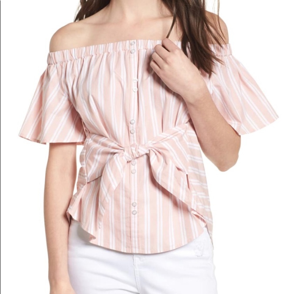 Off the shoulder top